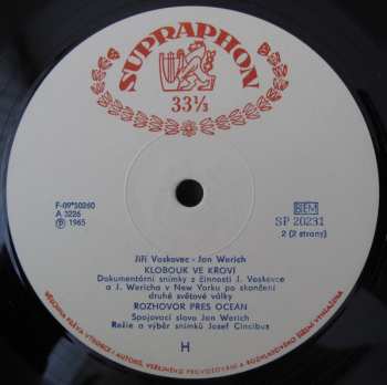 LP Voskovec + Werich: Klobouk Ve Křoví
