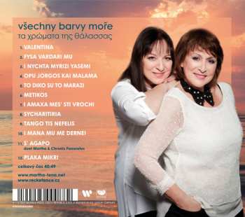 CD Martha A Tena Elefteriadu: Všechny Barvy Moře