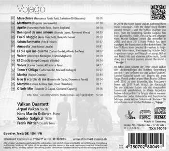 CD Vulkan Quartett: Vojago
