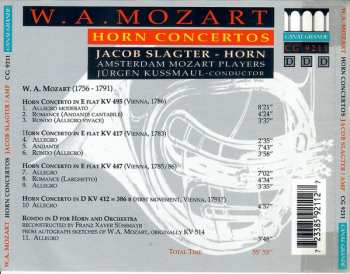CD Wolfgang Amadeus Mozart: Horn Concertos