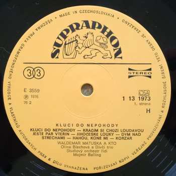 LP Waldemar Matuška: Kluci Do Nepohody