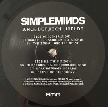 LP Simple Minds: Walk Between Worlds