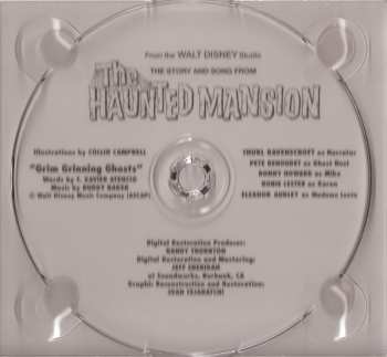 CD Walt Disney Studio: The Story And Song From The Haunted Mansion