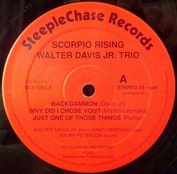 LP Walter Davis, Jr. Trio: Scorpio Rising