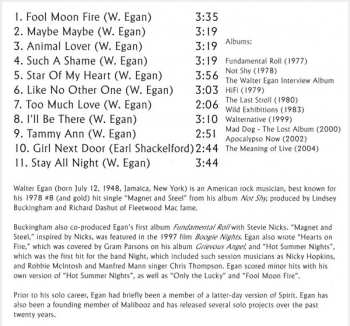 CD Walter Egan: Wild Exhibitions