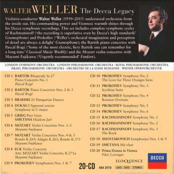 20CD/Box Set Walter Weller: The Decca Legacy