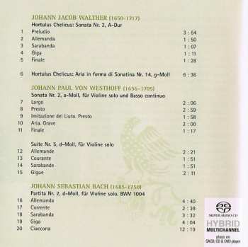 SACD Johann Sebastian Bach: Walther Westhoff Bach