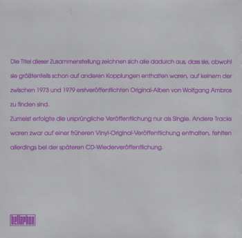CD Wolfgang Ambros: Schifoan - Nachschlag 1973-1979
