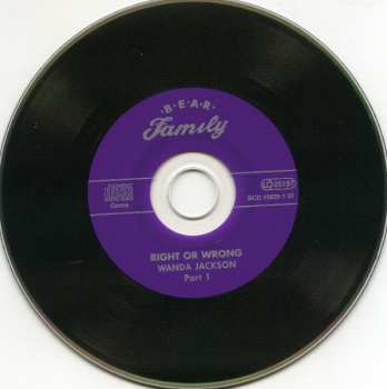 4CD/Box Set Wanda Jackson: Right Or Wrong