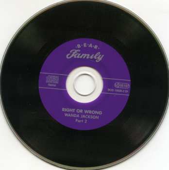 4CD/Box Set Wanda Jackson: Right Or Wrong