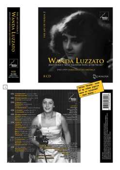 8CD/Box Set Wanda Luzzato: The Art Of Violin 2 - 1955-1979 Unreleased Recordings LTD