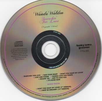 CD Wanda Walden: Searchin' For Love