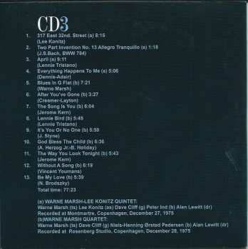 4CD/Box Set Lee Konitz: Two Not One