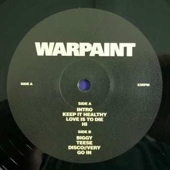 2LP Warpaint: Warpaint