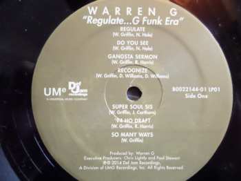 2LP Warren G: Regulate... G Funk Era