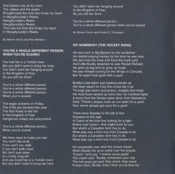 LP Warren Zevon: My Ride's Here CLR