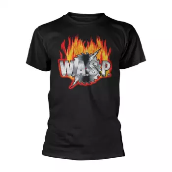 T-Shirt Sawblade Logo W.a.s.p.