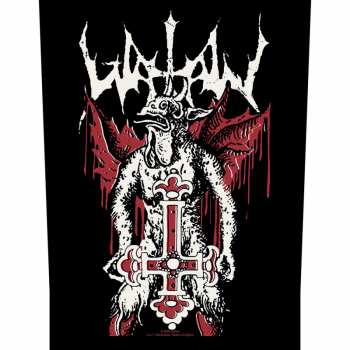 Merch Watain: Rückenaufnäher Inverted Cross