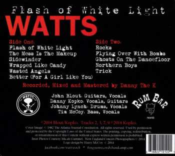 CD Watts: Flash Of White Light