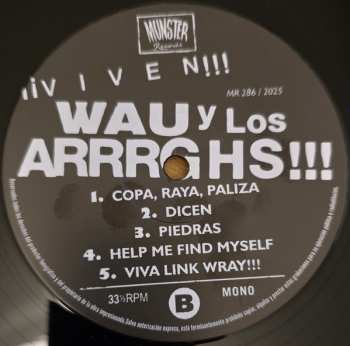 LP Wau Y Los Arrrghs!!!: ¡¡¡Viven!!!