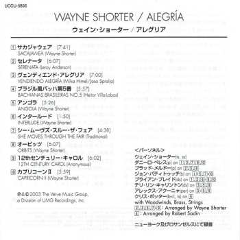 CD Wayne Shorter: Alegría