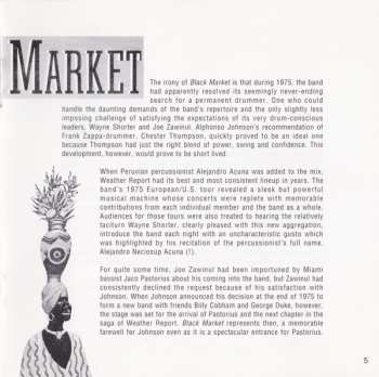 CD Weather Report: Black Market