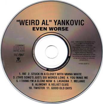CD "Weird Al" Yankovic: Even Worse