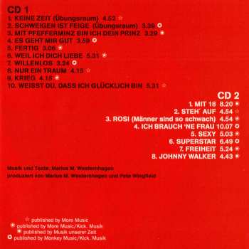 2CD Marius Müller-Westernhagen: Keine Zeit (Original Soundtrack)