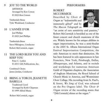 2CD Westminster Choir: An Evening Of Readings And Carols - The 30th Anniversary Live Recording