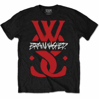 Merch While She Sleeps: T-Shirt Brainwashed Logo While She Sleeps