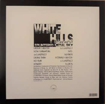 LP White Hills: Splintered Metal Sky CLR | LTD