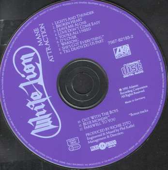 CD White Lion: Mane Attraction