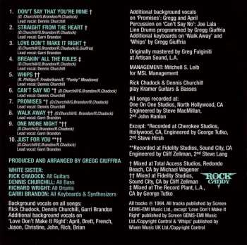 CD White Sister: White Sister LTD