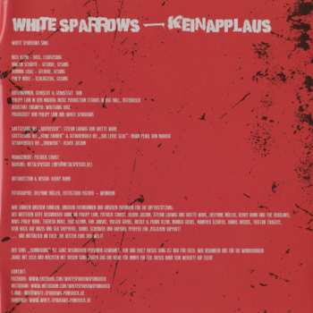 2CD White Sparrows: Kein Applaus DIGI