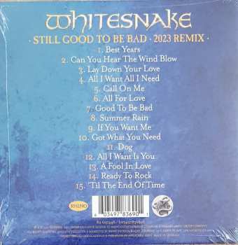 CD Whitesnake: Still Good To Be Bad