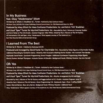 CD Whitney Houston: My Love Is Your Love