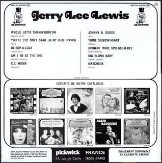 LP Jerry Lee Lewis: Be-Bop Lula