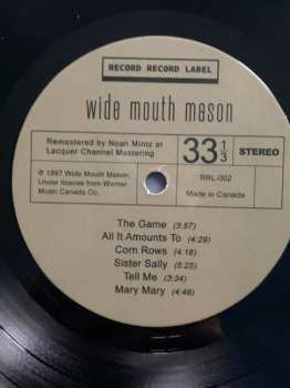 LP Wide Mouth Mason: Wide Mouth Mason LTD