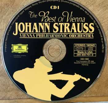 2CD Wiener Philharmoniker: The Best Of Vienna Johann Strauss
