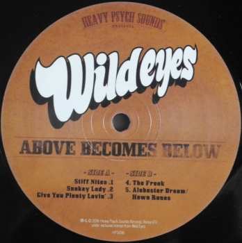 LP Wild Eyes: Above Becomes Below