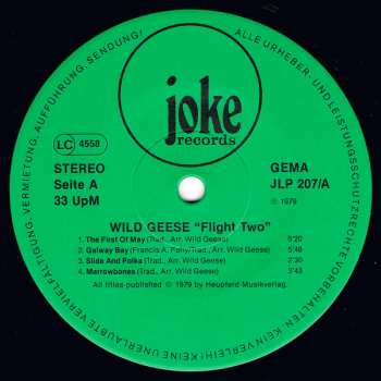 LP Wild Geese: Flight 2