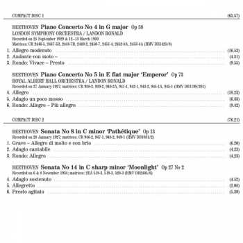 2CD Wilhelm Backhaus: The Complete Pre-War Beethoven Recordings