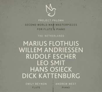 CD Rudolf Escher: Second World War Masterpieces For Flute & Piano (The Netherlands)