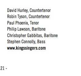 CD The King's Singers: 1605: Treason And Dischord (William Byrd And The Gunpowder Plot)
