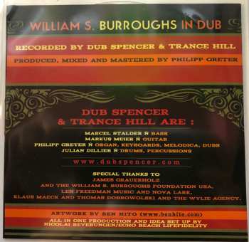LP/CD William S. Burroughs: William S. Burroughs In Dub LTD | NUM