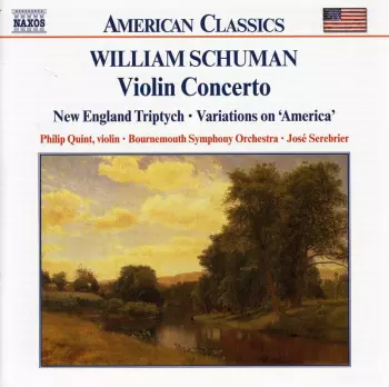 Violin Concerto • New England Triptych • Variations On 'America'