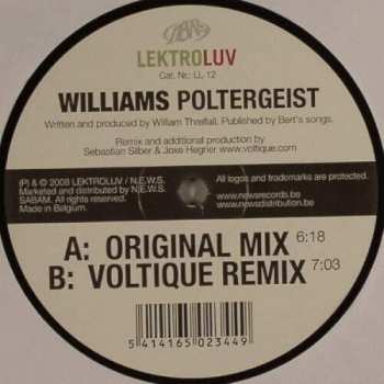 Album Williams: Poltergeist