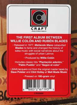 LP Willie Colón: Metiendo Mano!