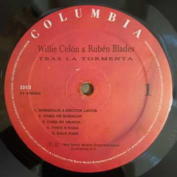 LP Willie Colón: Tras La Tormenta