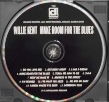 CD Willie Kent: Make Room For The Blues